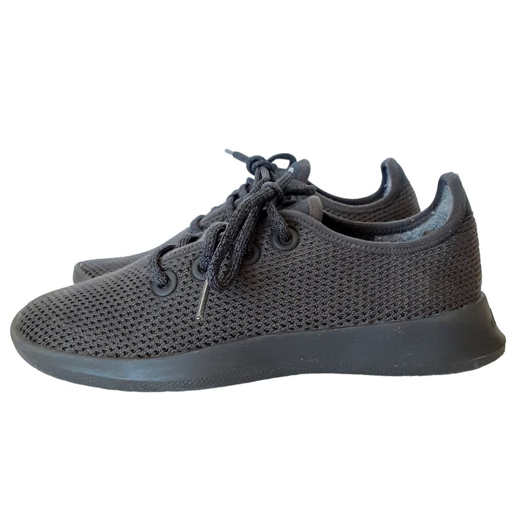 Allbirds Merino Wool Runners Gray Outsole Lace Up Sneakers Womens 7 Running Shoe